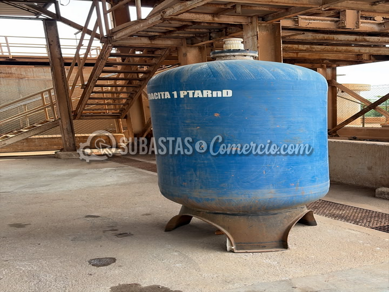Tanque de almacenamiento en fibra de vidrio (PRFV) en Barranquilla